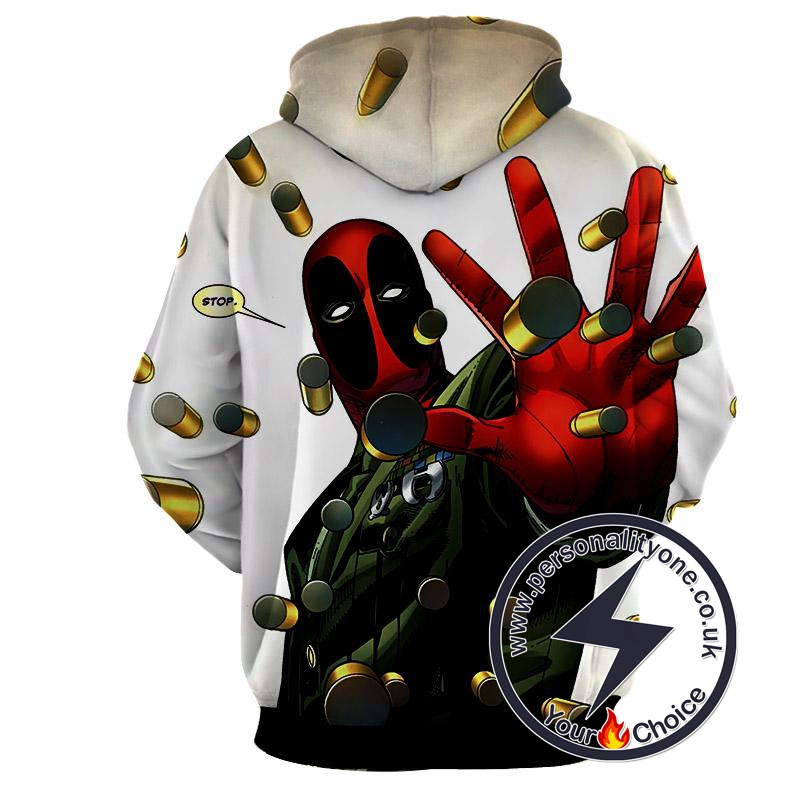 Deadpool - Deadpool 3D - Hoodies